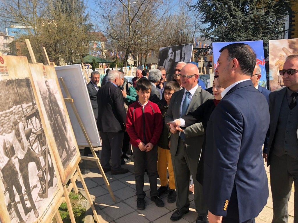 Başkanımız 18 Mart Çanakkale Zaferi ve Şehitleri Fotoğraf Sergisi