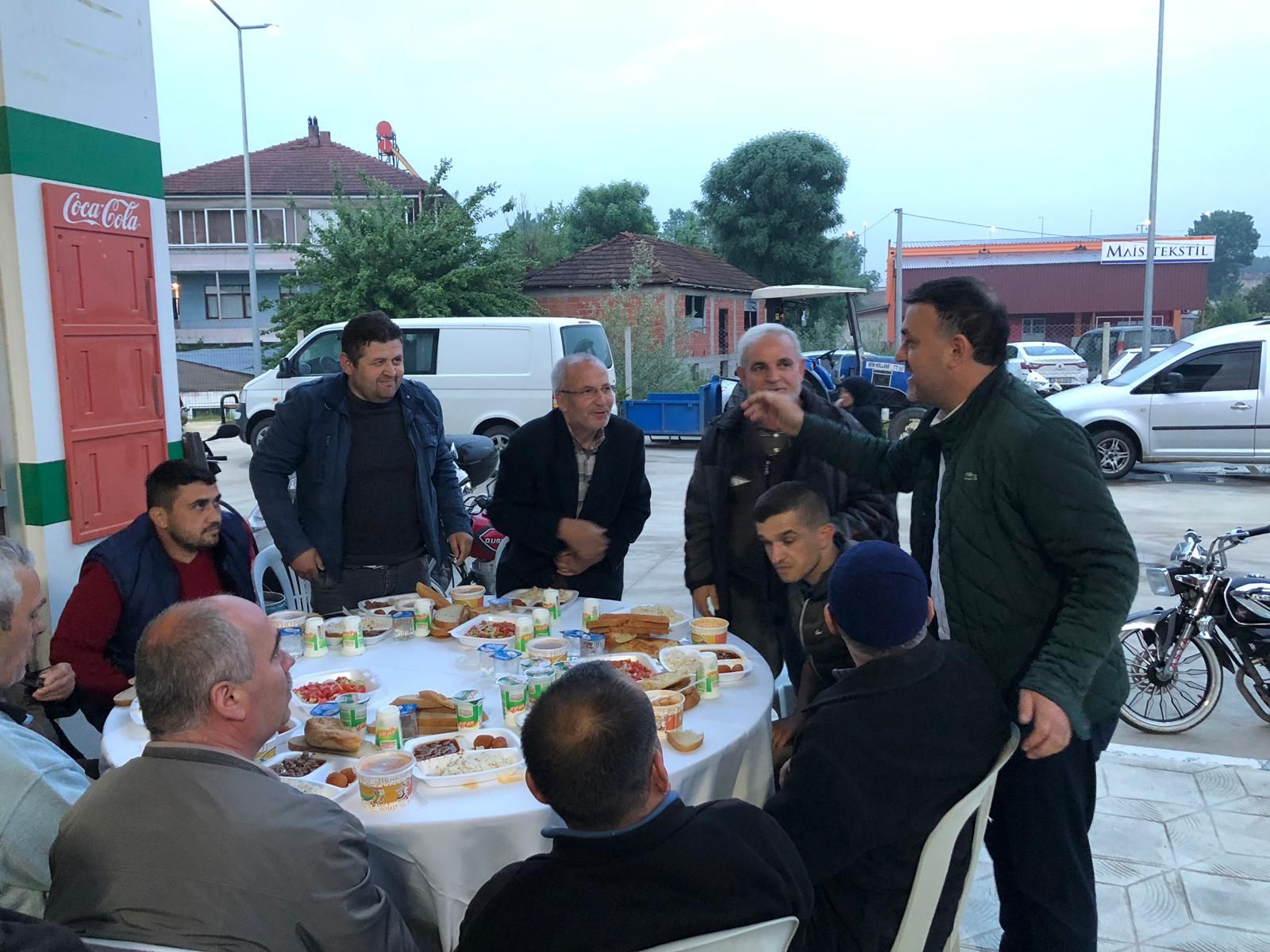 Başkan Yavuz, Arabacı Mahallesinde Düzenlenen İftar Programına Katıldı