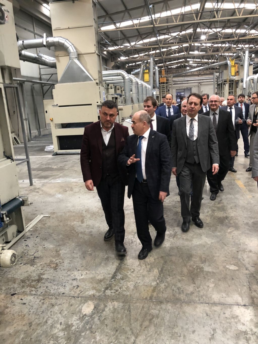 Gümüşova OSBde Faaliyet Gösteren Fabrikalara Ziyaret